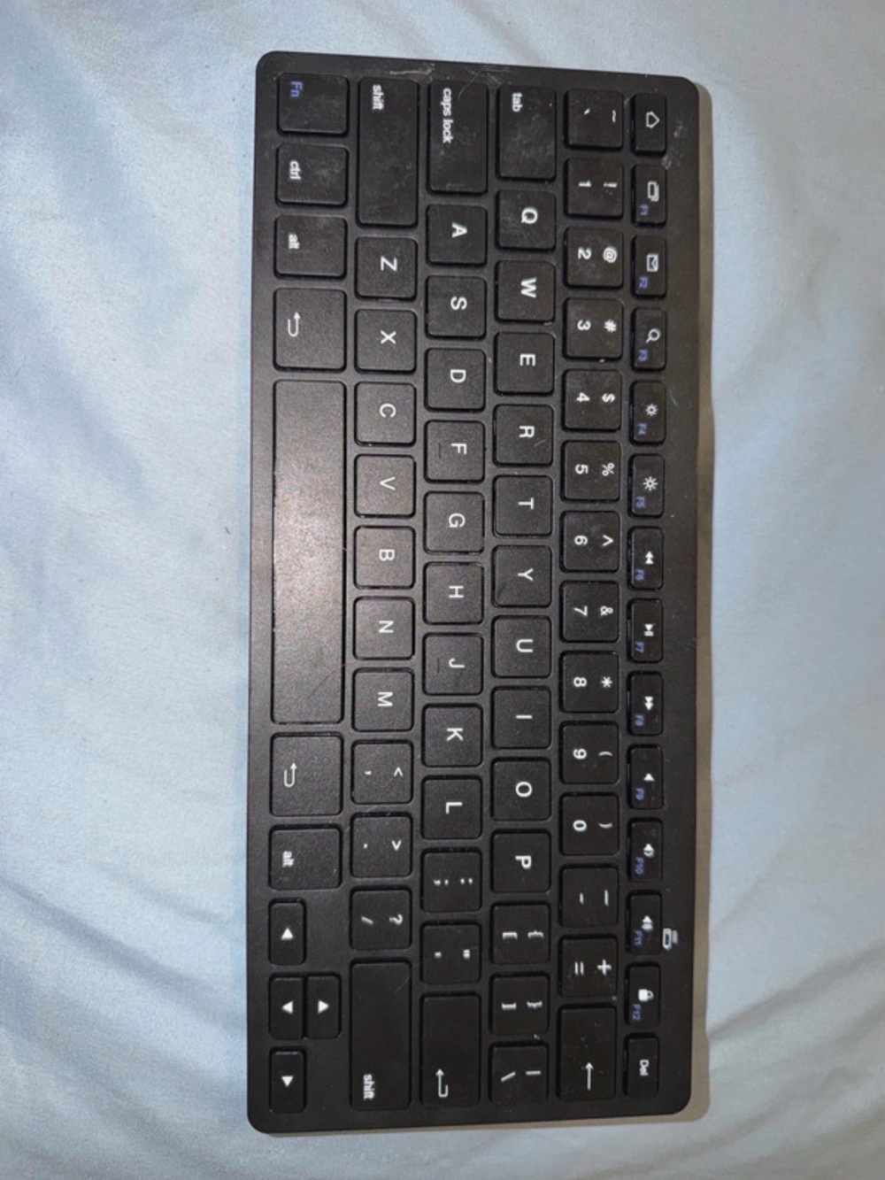 Compact Wireless Bluetooth Keyboard - Black